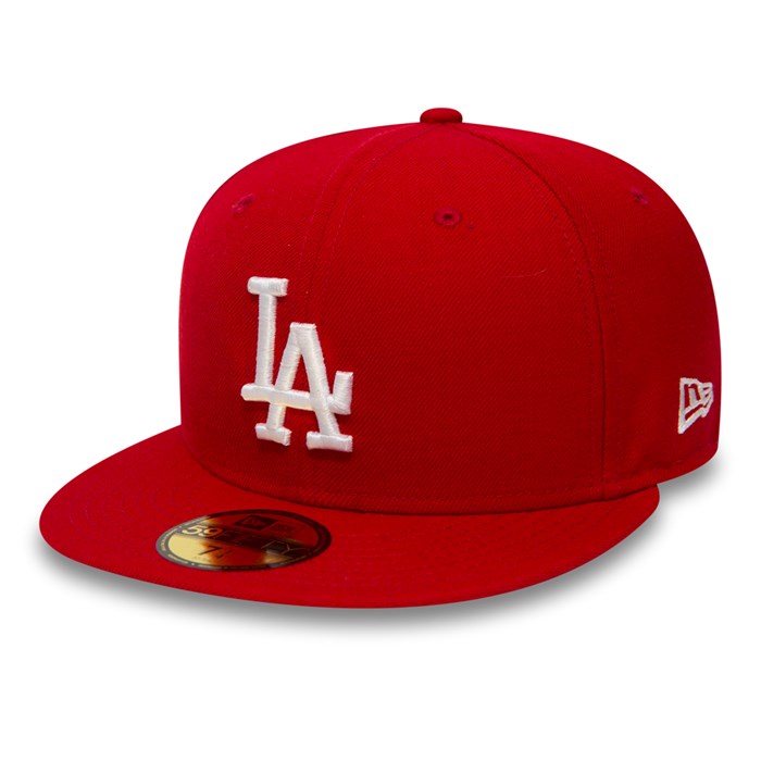 LA Dodgers Essential 59FIFTY Lippis Punainen - New Era Lippikset Verkossa FI-128637